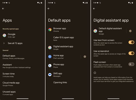 قم بإعداد خدمة Google Assistant على جهازك - على جهاز Android