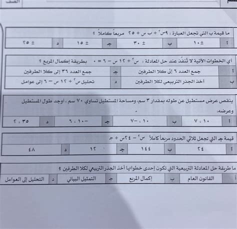 قيمة العبارة أ - 7 عندما تكون أ = 3 - علم السؤال