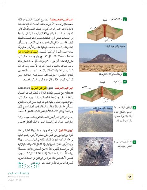 لا يدوم ثوران البركان المخروطي ما دام الثوران يحدث بسبب ارتفاع محتوى الغاز