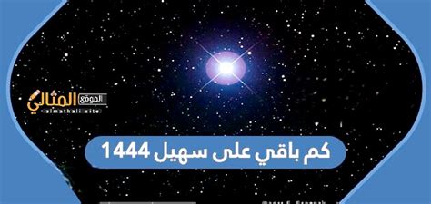 ما هو موسم سهيل 1444 - المصري نت