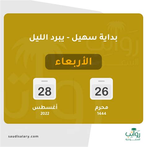 متى يدخل سهيل عام 1444 ومتى يدخل سهيل عام 1444 ومتى يختفي - موقع لبقة