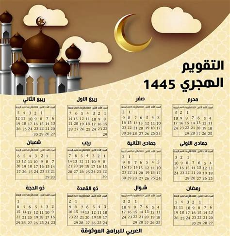 موعد رأس السنة الهجرية 2024. تاريخ بداية العام الهجري الجديد 1444