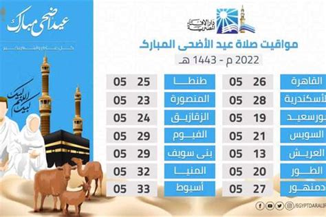 موعد صلاة عيد الأضحى 2024 في المغرب بالساعة في جميع المحافظات - جريدة الساعة