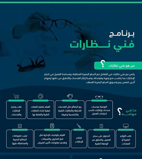 ينتهي برنامج فني نظارات بهيئة التخصصات الصحية بتوظيف 2024 - نجوم مصر