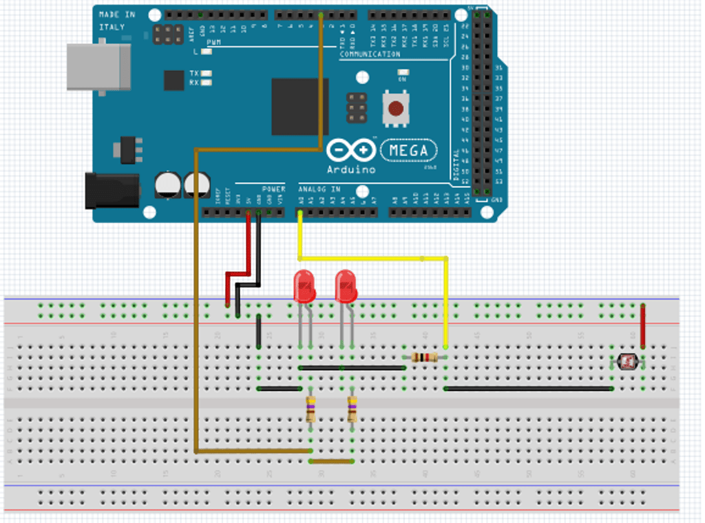 How To Make Led Bulb Circuit At Home Using Arduino Uno R3 » Wiring Draw