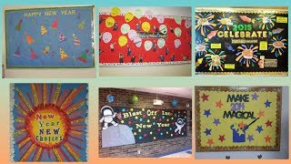 Video New Year School Notice Board Clip New Year School Notice