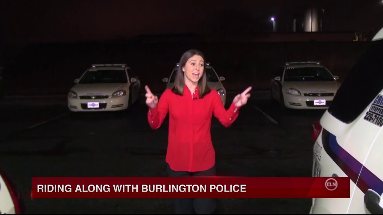 Riding along with The Burlington Police Department Elon News Network