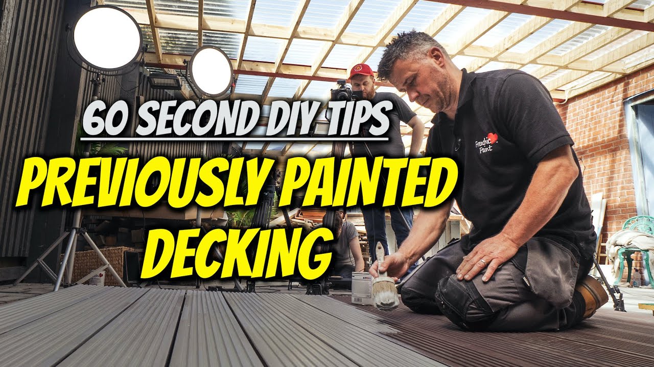 How to Paint your decking in 60 seconds! DIY Channel The Home of