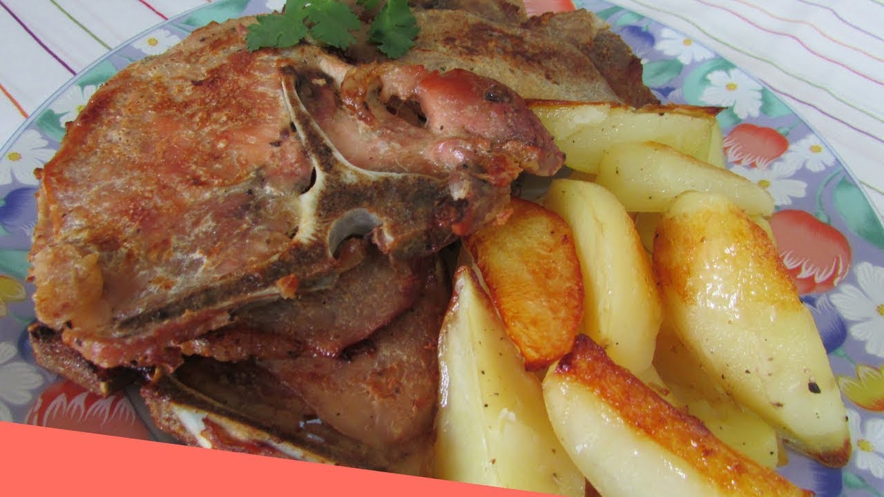 COMO FAZER BISTECA DE PORCO NO FORNO