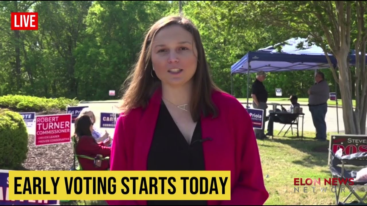 Voter guide primary elections are underway Elon News Network
