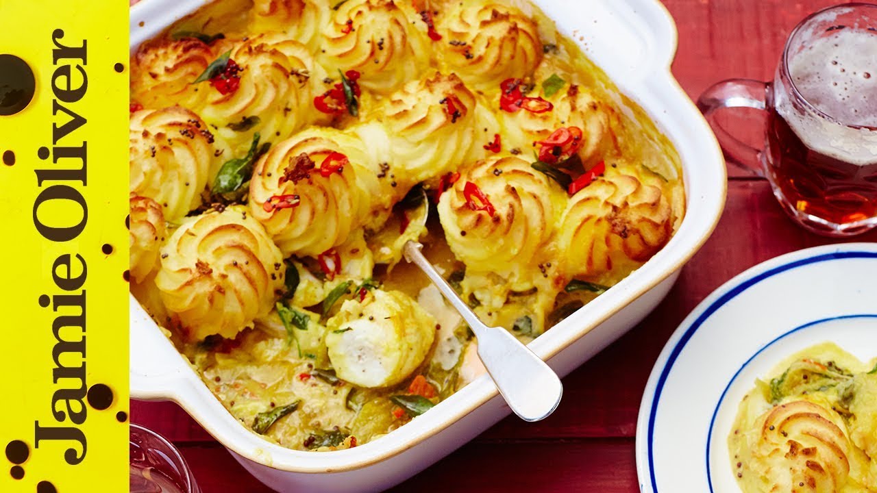 Curried Fish Pie Jamie & Buddy Oliver