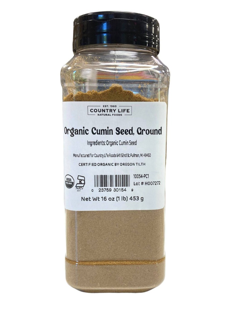 Organic Cumin Seed, Ground 1 Lb