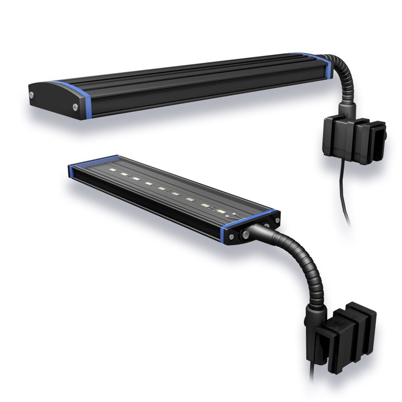 Aquatic Life Reno Clamp Led Light Fixture Black 6 Watt; 9 Inch