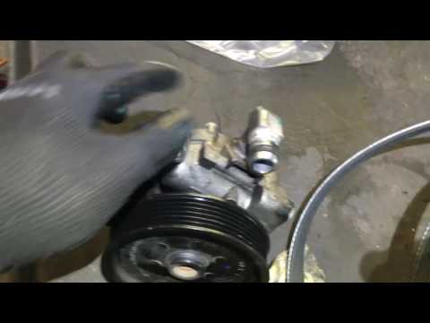 Replacing Power Steering Pump on Mercedes E-Class 350 V6 (With video)