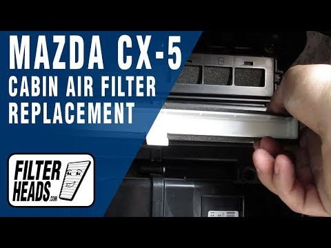 Removing the Glove Compartment and Replacing the Cabin Air Filter on