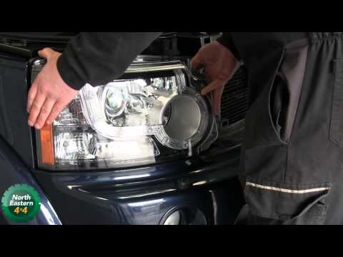 Remove Front Headlight of the Discovery Sport (With video)