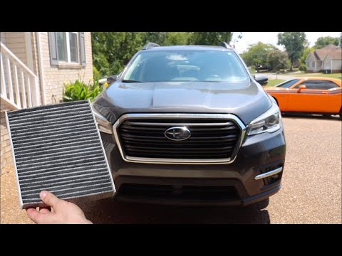 How to change the cabin air filter of the Subaru Ascent (With video)