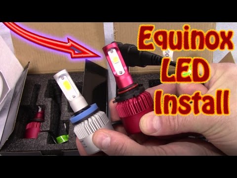 How to Replace the Headlight Bulbs on the Chevrolet Equinox (With video)