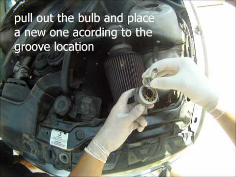 Removal and replacement of the BMW 3 Series headlight assembly (With video)