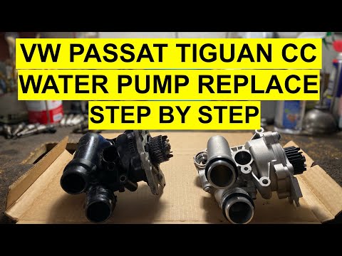 How to Replace the Water Pump of a Volkswagen Passat (With video)