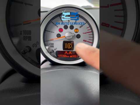 Mini Cooper: how to reset the service indicator from the instrument