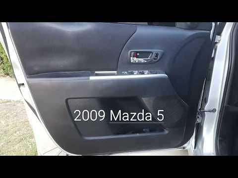 Guide to disassembling the front door panel of the Mazda 5 (With video)