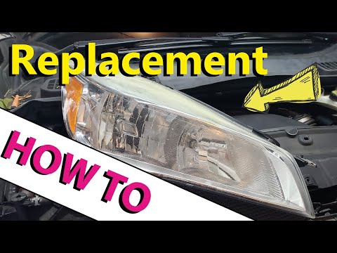 How to replace the headlight bulbs of the Ford Kuga (With video)