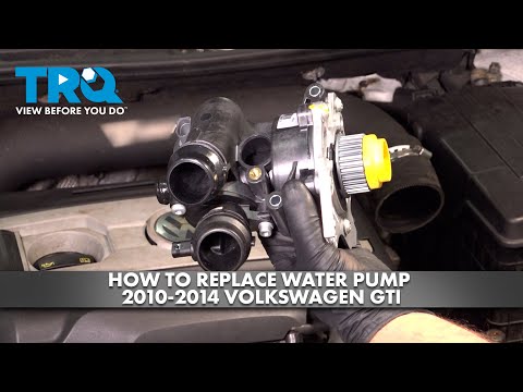 How do you replace the water pump of the Volkswagen Golf? (With video)