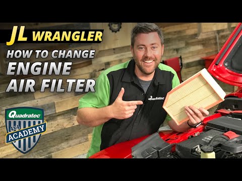 How to replace the air filter on the Jeep Gladiator - Jeep Gladiator (JT)