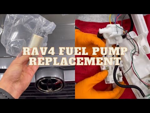 Guide to disassembling the fuel tank and fuel pump of the Toyota RAV 4