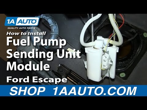 How to Replace the Fuel Pump in a Ford Escape? (With video)