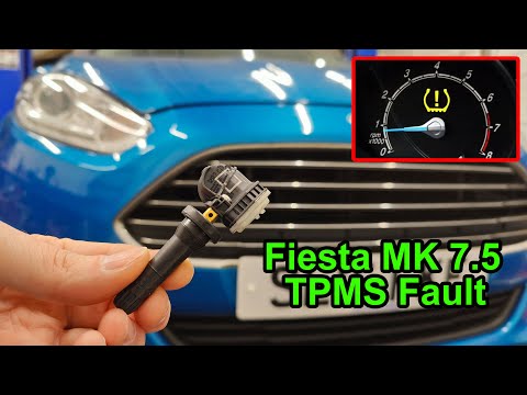 Come diagnosticare un problema al TPMS della Ford Fiesta MK 7.5 (con video)