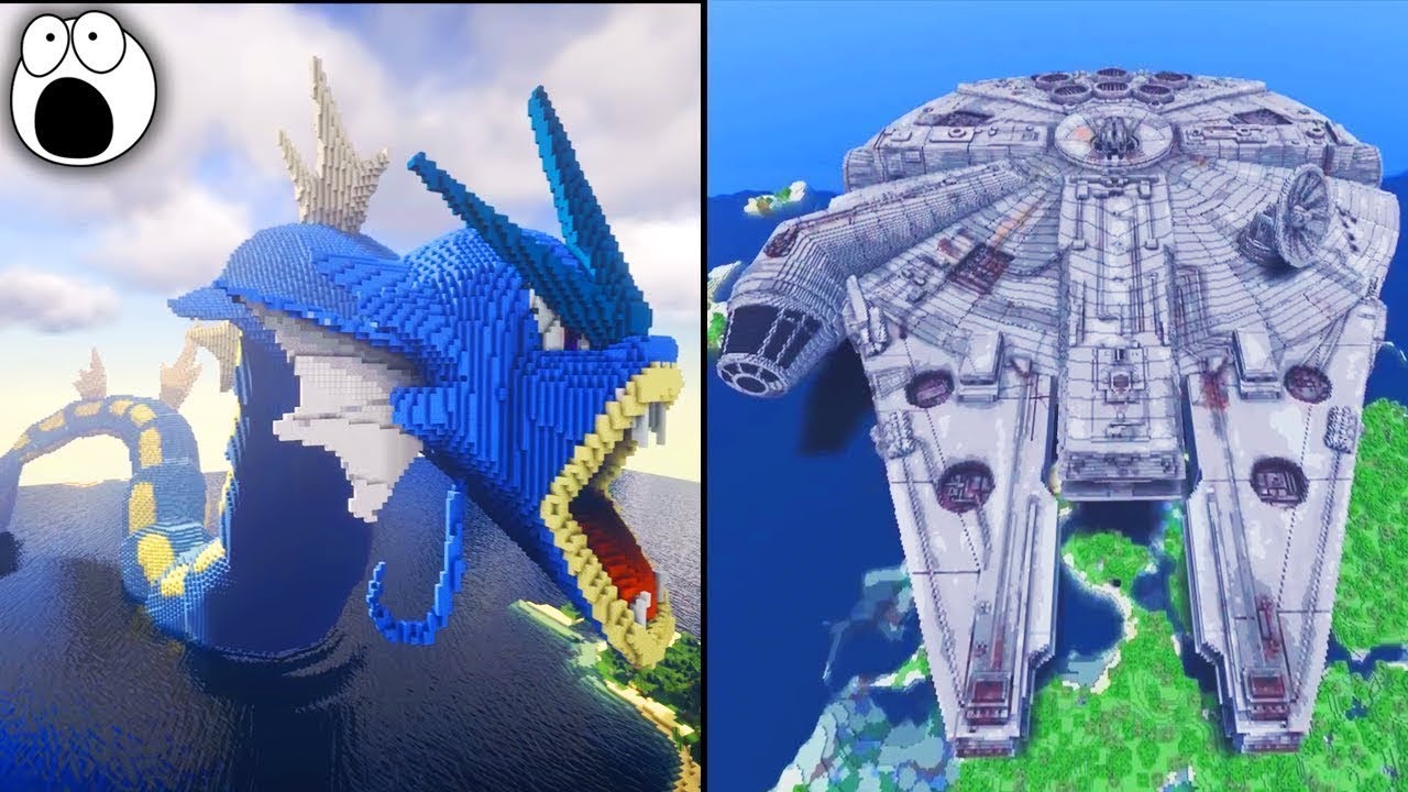 Top 10 Most AMAZING Minecraft Creations & Builds EVER! FpvRacer.lt