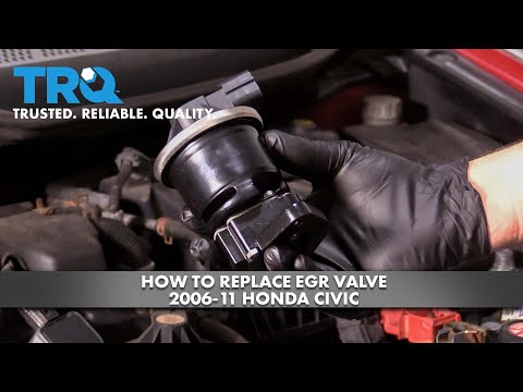 ¿Cómo desmontar la válvula EGR en el Honda Civic? (Con vídeo)