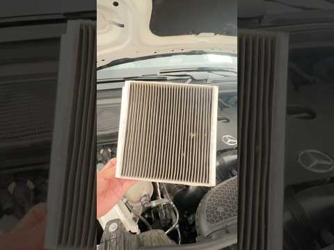 Replacing the Cabin Air Filter on a Mercedes GLE (With video)