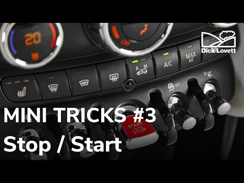 How do you deactivate the Start&Stop feature of the Mini Cooper? (With