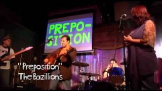 "Preposition" - The Bazillions Live! - Youtube