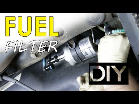 Replacing the Fuel Filter on Volkswagen Golf GTI 2.0 TSI MK6 (With video)
