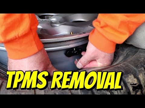 How to Remove the TPMS Sensor from a Jeep Wrangler (With video)