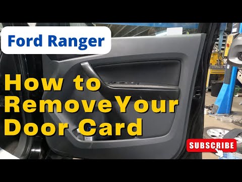 Come smontare il pannello della portiera anteriore della Ford Ranger