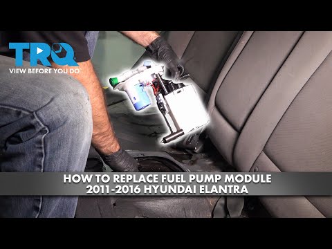How to replace fuel pump in Hyundai Elantra? (With video)