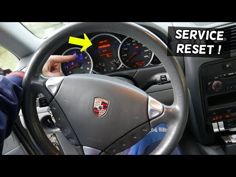 How to reset the "Service" light on a Porsche Cayenne? (With video)
