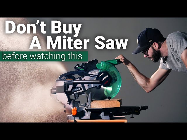 What Size Miter Saw Do I Need? - StuffSure