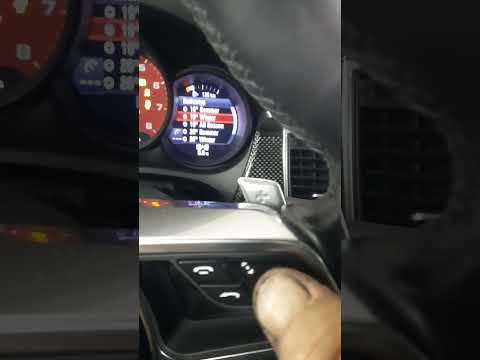How to restore the TPMS indicator on the Macan (With video)
