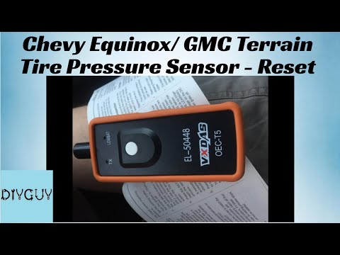How to reset the TPMS light on the 2019 Chevy Equinox (With video)