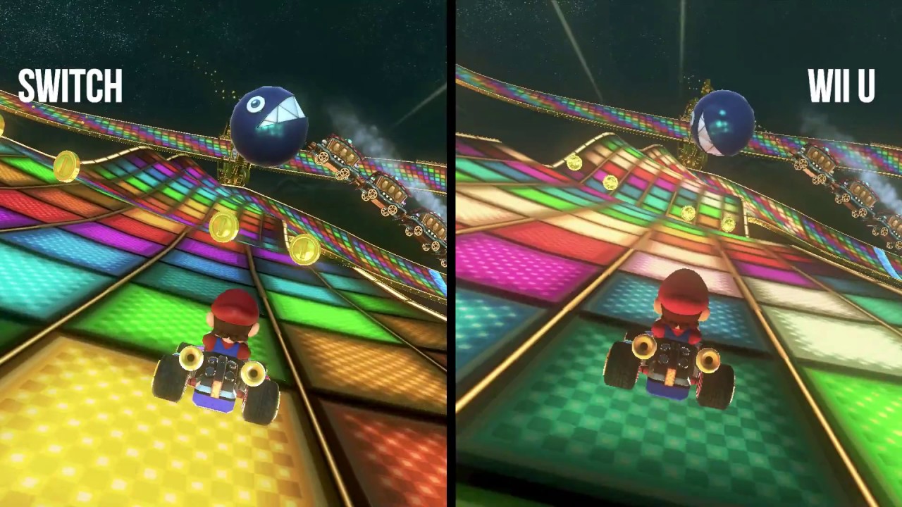 Mario Kart 8 Deluxe [Switch] vs. Mario Kart 8 [Wii U] Graphics
