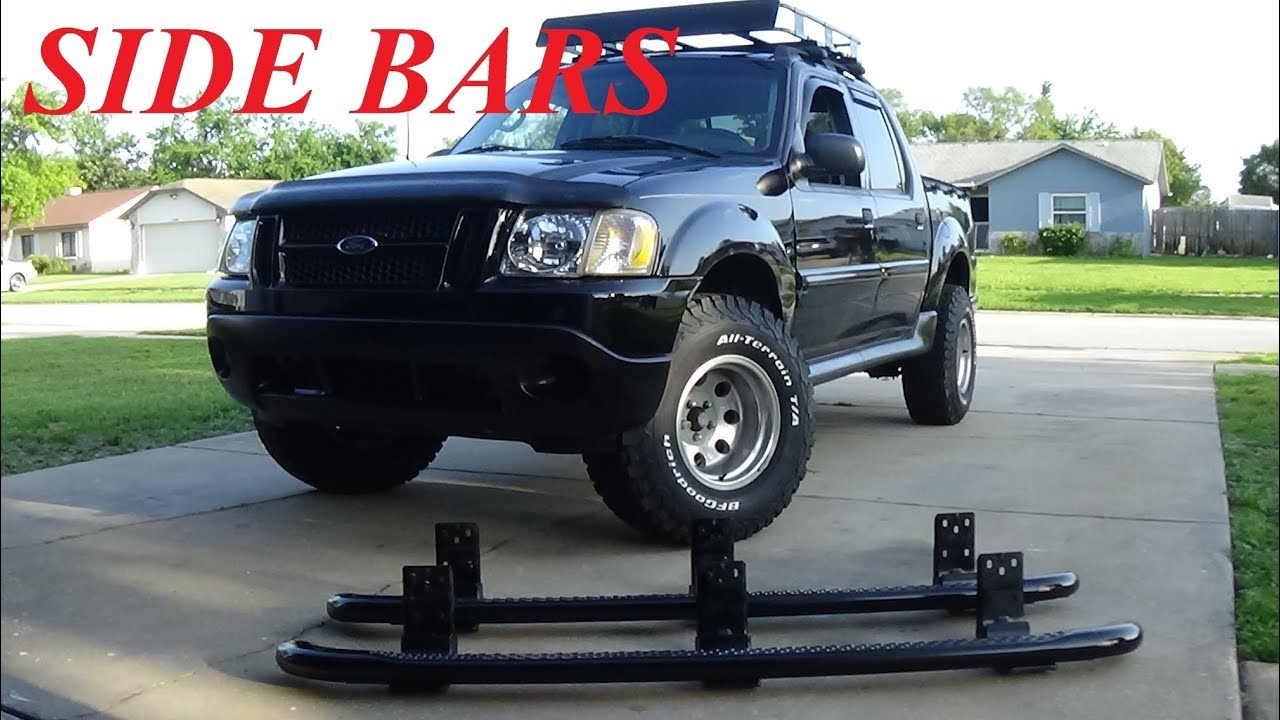 2004 FORD SPORT TRAC SIDE STEPS / NERF BARS RcReviews.lt