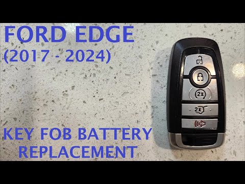 Come sostituire la batteria della chiave della Ford Edge (con video)