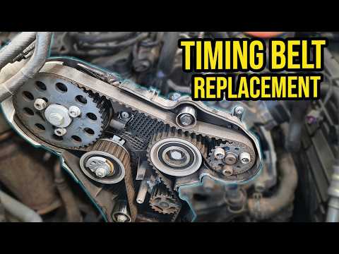 Replacement of the timing belt of the Volkswagen Passat 2.0 TDI (With