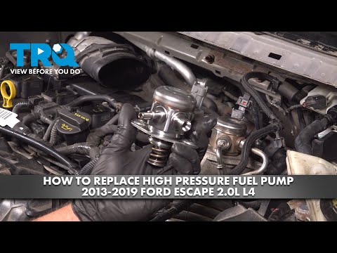 Guide to disassembling the high-pressure fuel pump of the Ford Escape 2